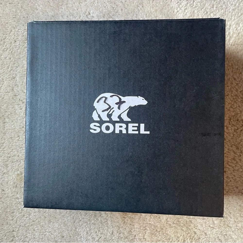 Sorel Toddler Whitney ll Strap Waterproof Boots‎ Jet Poppy Red Size 4 NWT
